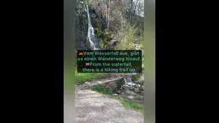 Königshütter Wasserfall im Harz - Harzer Wandernadel Stempelstelle 40