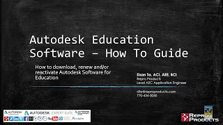 Autodesk Education Software - How To Guide