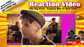 🎶Reacting to: The Big Push | Englishman In New York (Sting cover)🎶#reaction #thebigpush #ren #hiren