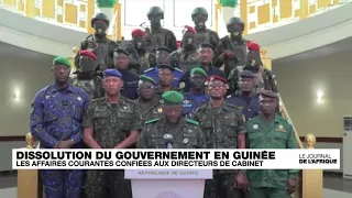 Dissolution du gouvernement en Guinée, les directeurs de cabinet en charge des affaires courantes