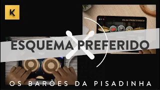 REAL PERCUSSION + CONGAS : ( Barões da Pisadinha - Esquema preferido  cover song )