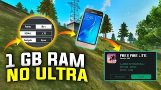 IMPOSSÍVEL travar AGORA !! FREE FIRE 500% MAIS LISO EM CELULAR FRACO COM 1GB DE RAM OU MENOS