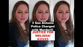 3 San Antonio Police Charged with Murder #melissaperez #latina  #sanantoniopolice #sanantonio