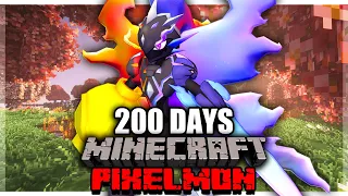 200 Days In Fusion Pixelmon! (Minecraft Pokémon)