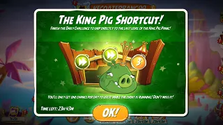 Angry Birds 2 AB2 King Pig Panic Shortcut Level! STRIKE!