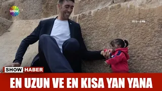 En uzun ve en kısa yan yana