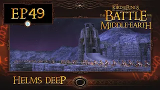 LoTR - Battle for Middle Earth (BFME 1) EP49: Helms Deep (Good Campaign M11)[Hard]