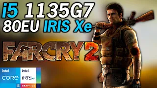 Far Cry 2 - Intel i5-1135G7 Tiger Lake Xe Graphics Performance 1080P