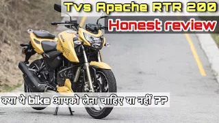 2018 TVS Apache rtr 200 review | Should u buy it or not ??