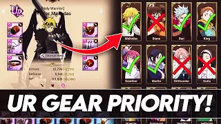 Who Should You Prioritize Making *UR GEAR* For? *Best F2P Recommendations* (7DS Grand Cross)