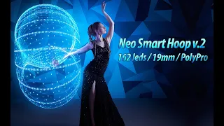 LED Hula-Hoop | Neo Smart Hoop v.2 (162 leds/19mm/Polypro)