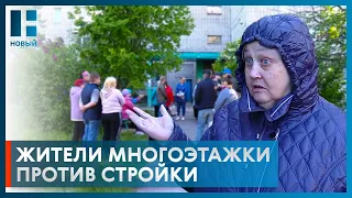 Жители многоэтажки в Тамбове выступают против проекта реконструкции здания в их дворе