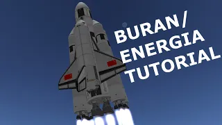 KSP Tutorial: How To Build The Failed Soviet Space Shuttle (Buran/ Energia)! [stock 1.11]