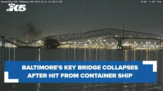 BREAKING: Bridge collapse in Baltimore