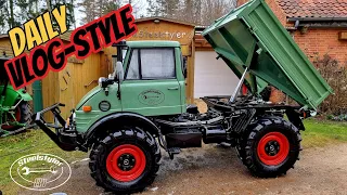 DAILY #vlog aus der Werkstatt des Altmetall | Viele Teile im Zulauf | Unimog 406/2010 | DJI / DANKE