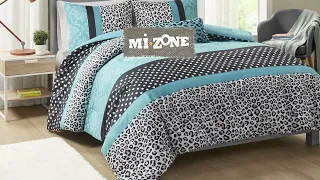 The Chloe Modern Animal Print Comforter Set - Mi Zone