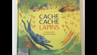 Histoire pour enfant : Cache Cache Lapins de Christine Kiffer et Béatrice Rodriguez