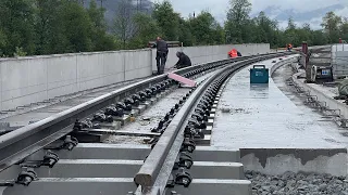 Pinzgaubahn Wiederaufbau