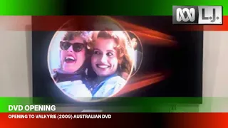 Opening to Valkyrie (2009) Australian DVD