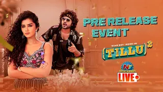 Tillu Square Pre Release Event LIVE | Siddhu Jonnalagadda | Anupama Parameswaran || NTVENT