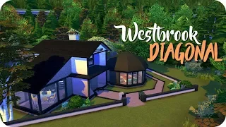 Sims 4: WESTBROOK DIAGONAL | Speed Build