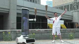 Olympic torch ends its journey - Tokyo 2020