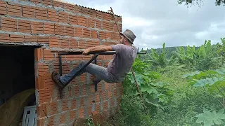 Como fazer cavalete  suspenso para construção