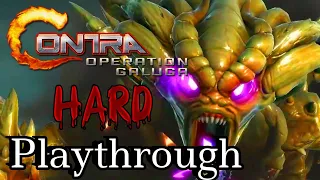 Contra: Operation Galuga Full Playthrough on Hard Mode (4K)