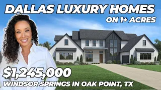 ✨LUXURY CUSTOM HOMES ON 1-3 ACRES IN DALLAS SUBURBS✨My favorite Toll Brothers Model✨