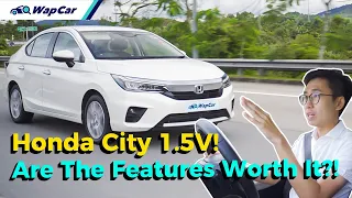 2020 Honda City 1.5V New Features Review in Malaysia, Best Equipped B-Seg Sedan? | WapCar
