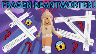 Ich BEANTWORTE eure FRAGEN in Roblox! + Verlosung (Deutsch) | RobloxLara