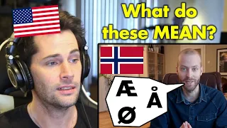 American Reacts to Norwegian Letters (Æ, Ø, and Å)