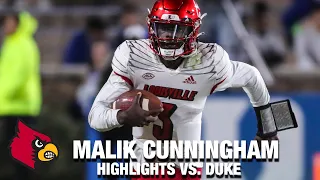 Louisville's Malik Cunningham 2nd Player In NCAA History With 300+ Passing & 200+ Rushing Yards