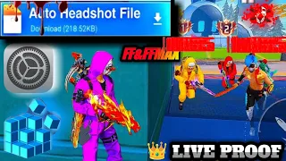 Free Fire Auto Headshot Config File🎯🌠 Macro Aimbot + No Recoil Regedit ‼️ Antiban VIP Script 👽