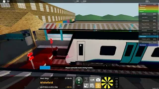 Roblox Stepford County Railway Train Driving From Stepford Victoria To Whitefield
