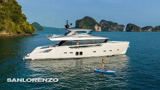 Sanlorenzo SX76 Cruising in Phuket, Thailand