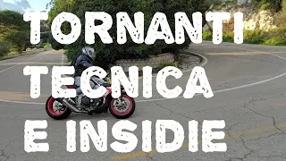 TORNANTI in MOTO COME SI FANNO + COMMENTI TECNICI @MotociclettaTeamDanieleLeva