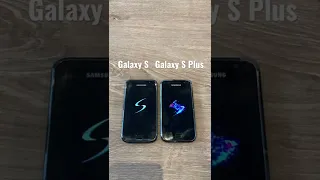 Samsung Galaxy S vs S Plus boot test