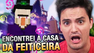 ACHEI A RARÍSSIMA CASA DA FEITICEIRA NO MINECRAFT #1-23 [+10]