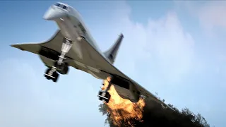 Air France Flight 4590 - Crash Animation