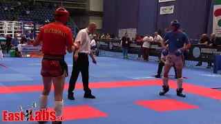 2017 WAKO Budapest   KL  74kg  Gjorgjiev MKD vs Karlik SVK