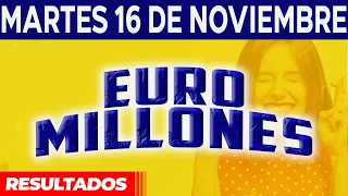 Resultado del sorteo Euromillones del Martes 16 de Noviembre del 2021  😱🤑💰💵