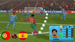 Portugal vs Spain - Dream League Soccer 23 - Gameplay Ep03