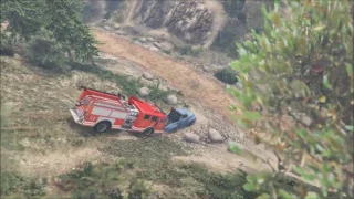 GTA 5 Off-Road/Customization: Slamvan Towtruck Customization & Firetruck Delivery