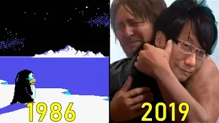 Evolution of Hideo Kojima games 1986 - 2019