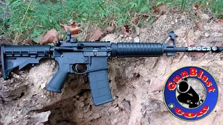 Shooting the Ruger AR-556 Gas-Impingement 5.56mm Semi-Automatic Rifle - Gunblast.com