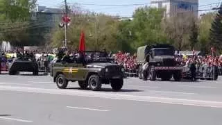 Victory Day Parade Novosibirsk