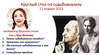 Круглый стол "Прошлое и Будущее судьбоанализа" 2023 (Глубинная психология № 5)