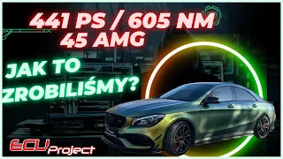 Zrobiliśmy to ! Mercedes CLA 45 AMG 440Ps - Ecuproject Wrocław Stage2