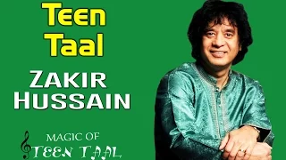 Teen Taal | Ustad Zakir Hussain | ( Album:  Magic of Teen Taal ) | Music Today